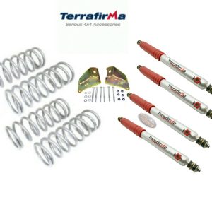 DEFENDER/DISCO 1 - LONG TRAVEL PLUS 5" SUSPENSION KIT RELOCATION KIT