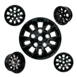 Defender Gloss Black Alloy Wheels -  16" x 7" - set of 5 - DA2792
