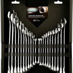 Kamasa - 22 Piece Metric & AF Imperial Wrench Set In Tool Tray - 56051