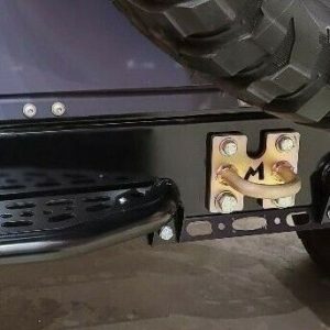 LAND ROVER DEFENDER 1983>16 - TERRAFIRMA SKELETON REAR BUMPER STEPS