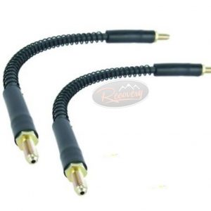 LAND ROVER DEFENDER 1986-2004 - FRONT BRAKE HOSES, FLEXI PIPES (X2) - NRC7874