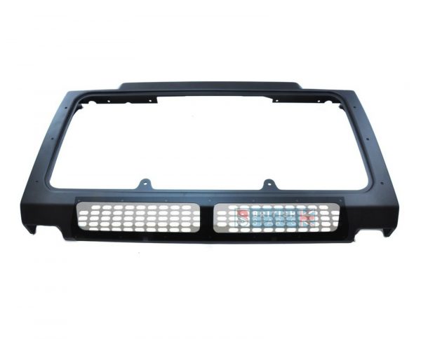 LAND ROVER DEFENDER 2007 > WITH AC - FRONT GRILLE PANEL & STAINLESS LOWER MESH