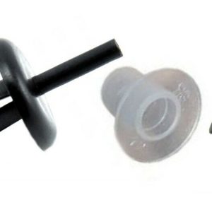 LAND ROVER DEFENDER 90 110 130 BLACK INTERIOR DOOR CARD CLIP WITH SNAP SAC