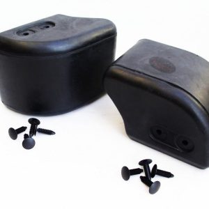 LAND ROVER DEFENDER 90 110 130 - FRONT BUMPER CORNER END CAPS & CLIPS - BCK01