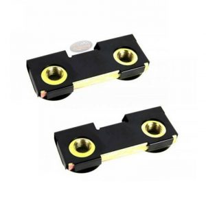 LAND ROVER DEFENDER 90 110 BUMPER BOLT CAPTIVE NUT PLATES X2 (PAIR) - ALQ710040