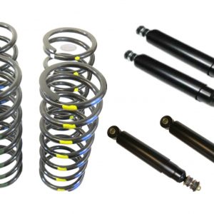 LAND ROVER DEFENDER 90 FRONT & REAR STANDARD SPRING & SHOCKS (4+4) - SPR06