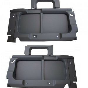 LAND ROVER DEFENDER 90 HARD TOP REAR SIDE INTERIOR TRIM PANEL SET L/GREY - TR24