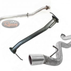 LAND ROVER DEFENDER 90 TD5 STRAIGHT THROUGH EXHAUST SYSTEM STAINLESS BIG BORE
