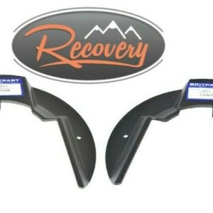 LAND ROVER DEFENDER 90/110/130 - FRONT BRAKE DISC MUD SHIELDS PAIR - FTC4838/9