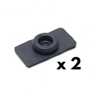 LAND ROVER DEFENDER 90/110/130 - PAIR JACKING POINT RUBBER PLUGS - KVV100000 x 2