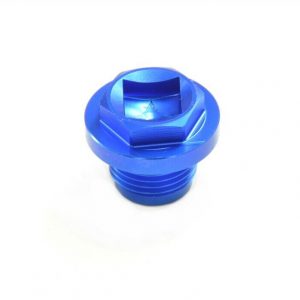 LAND ROVER DEFENDER / DISCOVERY 1 & 2 - FILLER PLUG ALLOY BLUE - ERR4686BLUE