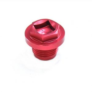 LAND ROVER DEFENDER / DISCOVERY 1 & 2 - FILLER PLUG ALLOY RED - ERR4686RED