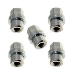 LAND ROVER DEFENDER & DISCOVERY 1 - STANDARD ALLOY WHEEL NUTS 27MM X 5 - NRC7415