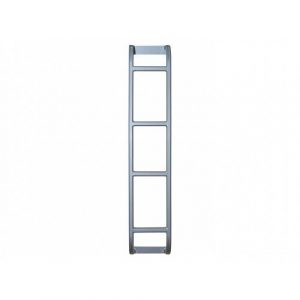 LAND ROVER DEFENDER -  GREY ALUMINIUM ROBUST REAR DOOR LADDER - DA3073