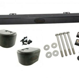 LAND ROVER DEFENDER NEW FRONT BUMPER, RUBBER END CAPS & FITTING KIT - DFBP01