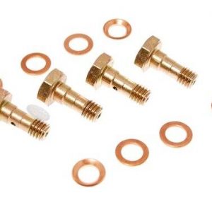 LAND ROVER DISCOVERY 1 200 / 300TDI INJECTOR LEAK OFF BANJO BOLT SET - STC3297K