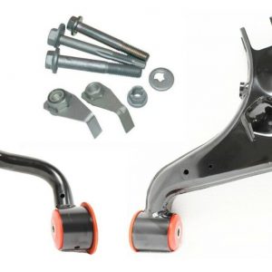 LAND ROVER DISCOVERY 3 & 4 REAR UPPER SUSPENSION ARMS POLY BUSH & FITTING KIT