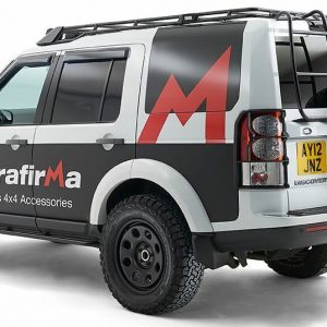 LAND ROVER DISCOVERY 3 & 4 - TERRAFIRMA SWING AWAY SPARE WHEEL CARRIER  TF053