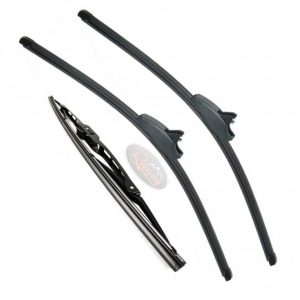 LAND ROVER DISCOVERY 3 & 4 - WINDSCREEN FRONT & REAR WIPER BLADE SET - WBA009