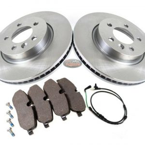 LAND ROVER DISCOVERY 3 TDV6 - FRONT DISCS, BRAKE PADS & SENSOR SET - BDM06F