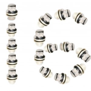 LAND ROVER DISCOVERY 3/4 - FULL STAINLESS ALLOY WHEEL NUT SET (X16) - RRD500510
