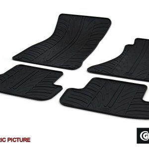 LAND ROVER DISCOVERY 4 2009> 4P - FRONT&REAR GLEDRING RUBBER CAR MATS- RHD0701