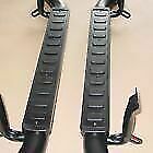 LAND ROVER Defender 110 ‘Fire & Ice’ style "Ebony" side steps (2)  UK MADE URBAN - Image 4