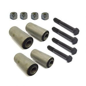 LAND ROVER SERIES 2A/3 FRONT LEAF SPRING BUSHES, BOLTS KIT-SBO03