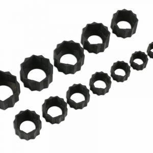 LASER TOOL - 8-19mm DAMAGED NUT/BOLT EXTRACTOR SET 12PC