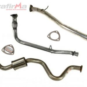LR DEFENDER 110 TD5 98-06 - TERRAFIRMA DE CAT + CENTRE SILENCER EXHAUST SYSTEM