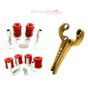 LR DISCOVERY 2 1998-04 TD5/ V8 CASTER CORRECTED FRONT RADIUS ARMS + BUSHES TF529