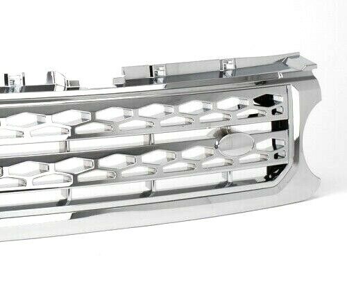 LR DISCOVERY 4 2010>14 - FRONT GRILLE CHROME WITH CHROME MESH - RE9010