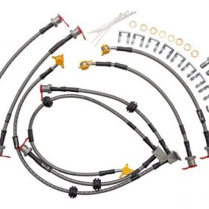 LR Discovery 3 - Goodridge Premium Brake Lines Stainless Steel Brake Hose Kit