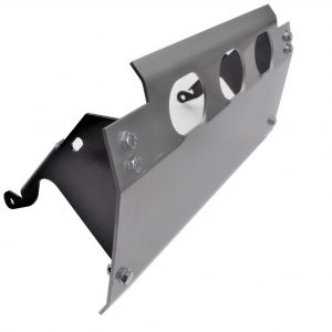 Land Rover Defender 90 110 - 5mm GALVANISED STEEL Steering guard