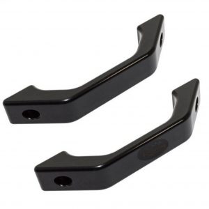 Land Rover Defender - Black Anodised Billet Aluminium Interior Door Handles (2)