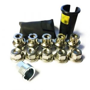 Land Rover Defender / Discovery 1 & RR Classic - Locking Wheel Nut Kit
