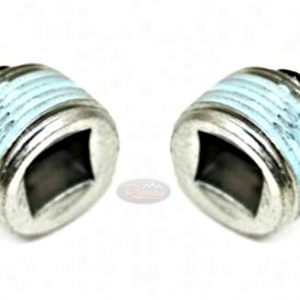 Land Rover Defender & Discovery 1/2-Magnetic Differential Gearbox Drain Plugs X2