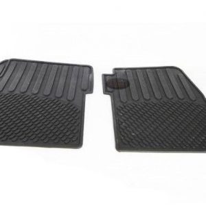 Land Rover Discovery 2 -Heavy Duty Black Rubber Front Footwell Over Mats -DA4424