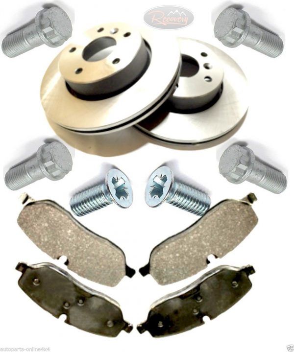 Land Rover Discovery 2 REAR Brake Disc & Pad Kit TD5 & V8 - BDR04RK