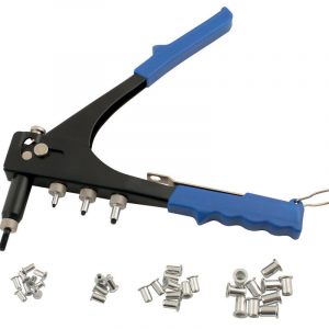 Laser - Threaded Nut Riveter Rivet Gun Rivnut Insert Tool + 40 Rivets M3-M6 0979