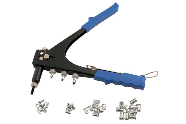 Laser - Threaded Nut Riveter Rivet Gun Rivnut Insert Tool + 40 Rivets M3-M6 0979