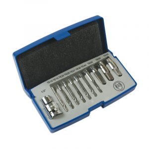 Laser Tools 6080 Screw Extractor Tool Set For Torx Star Screws Fittings & Case