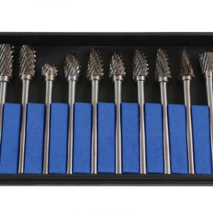 Laser Tools - Tungsten Carbide Burr Set 10Pc - 6989