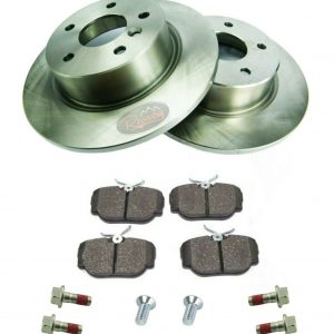 RANGE ROVER P38 1994-2002 - FRONT BRAKE DISCS AND PAD SET KIT - BDR05FK