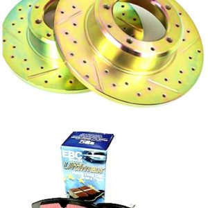 RANGE ROVER P38 1994>2002 2.5 4.4 - REAR PERFORMANCE DISCS & EBC PADS SET PBDK06