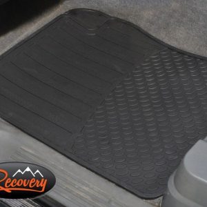 RANGE ROVER P38 - Heavy Duty Black Rubber Front Footwell Over Mats - DA4430