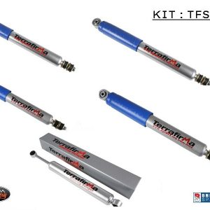 RANGE ROVER P38 TERRAFIRMA PROSORT SHOCKS & STEERING DAMPER KIT TERRAFIRMA