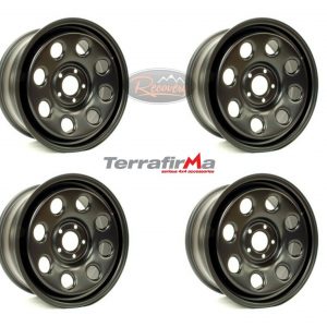 RANGE ROVER SPORT  STEEL WHEELS OFF ROAD WHEELS 8"x18" TERRAFIRMA TF152 X4