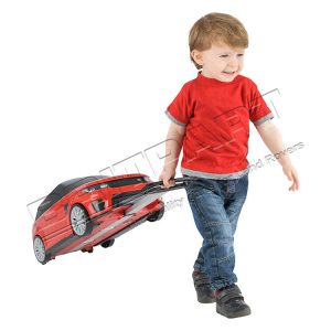 RANGE ROVER SPORT SVR CONVERTIBLE KIDS RED RIDE ON TOY CAR & SUITCASE-DA1836