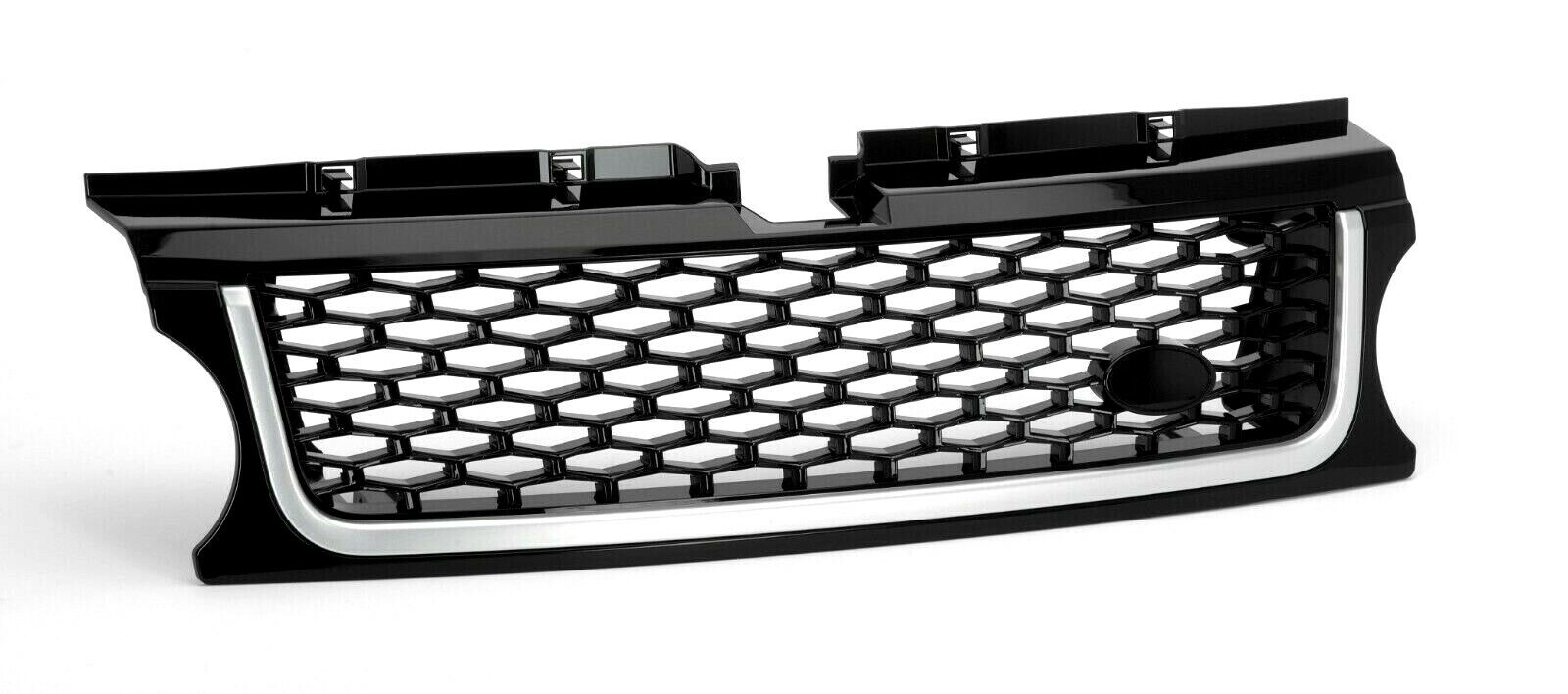 Range Rover Sport 10>13  AB Style Grille BLACK / BLACK MESH GRILLE HAWKE BRAND